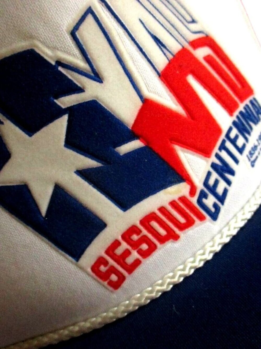 Vtg Trucker Hat Texas Sesquicentennial 1836-1986 Official Commemorative Mesh
